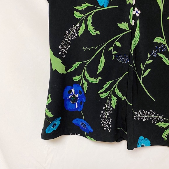 Calvin Klein Flower Blouse - Picture 13 of 16